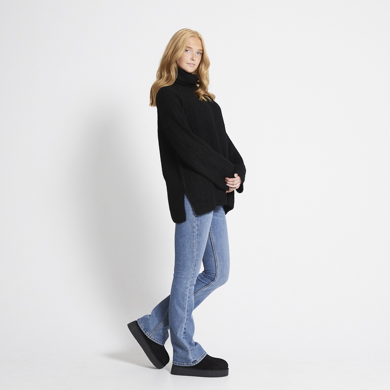 Rippstrick-Poloshirt "Betty" Rippstrick-Poloshirt "Betty"